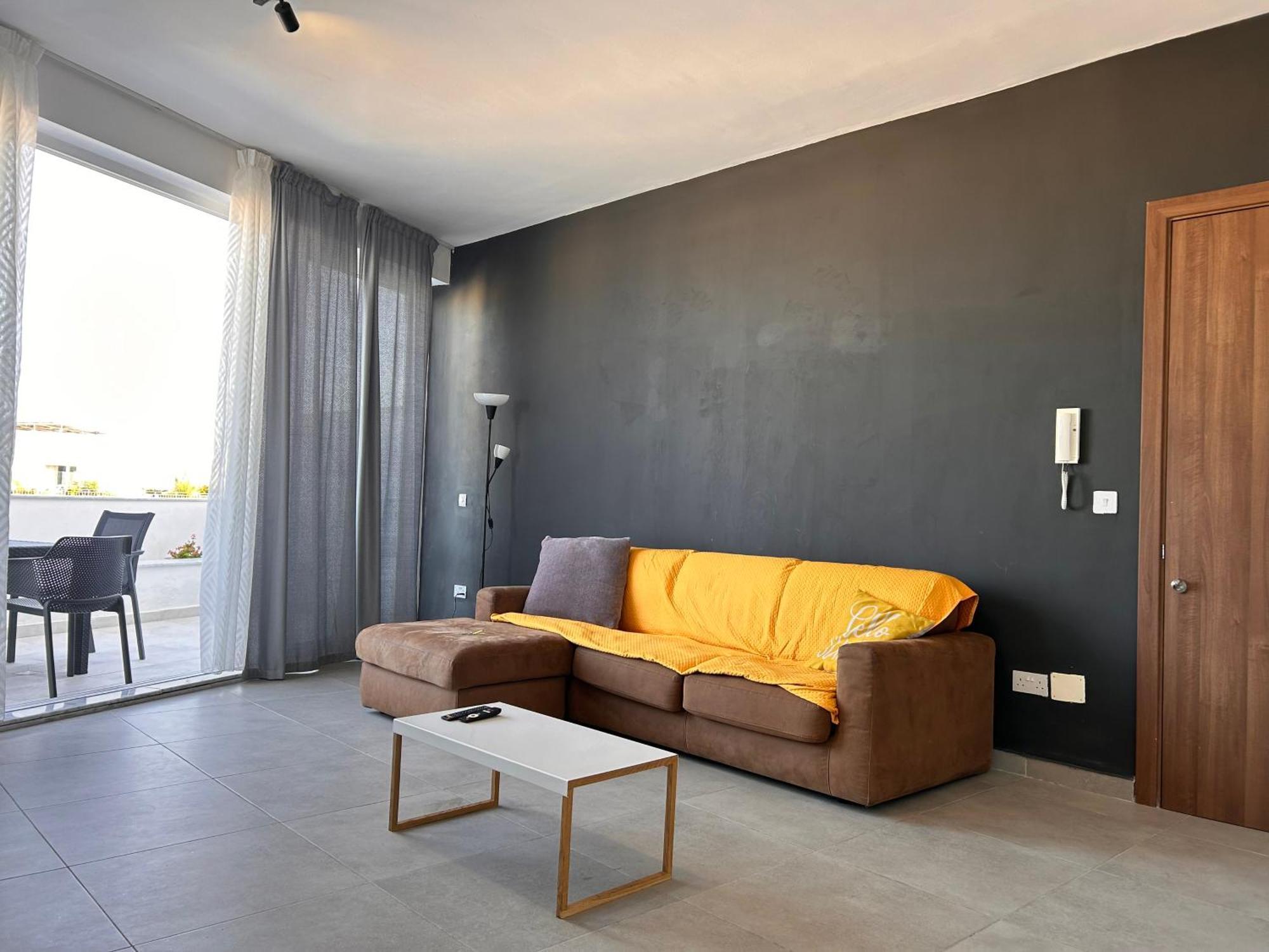 Апартаменты Qawra Penthouse 4Person Ac+Wifi Сент-Полс-Бей Экстерьер фото